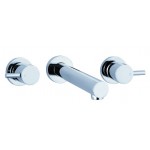 PJK Range 1 /4 Turn Chrome Bath Set